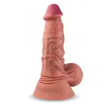 Realistischer XL Dildo KlicLok® und Saugnapf 31 CM Titan