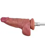 Realistischer Dildo KlicLok® und Saugnapf 17 CM