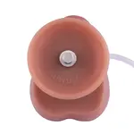 Spuitende Dildo 22 cm KLicLok aansluiting met zuignap