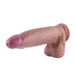 XL Spuitende Realistische Dildo KlicLok en Zuignap 28 cm XL Spuitende Realistische Dildo KlicLok en Zuignap 28 cm
