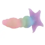 Fantasy Stargasm Dildo met KlicLok® Connector, Zuignap en Glow in the Dark