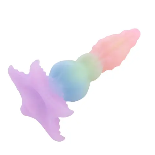 Fantasy Stargasm Dildo met KlicLok® Connector, Zuignap en Glow in the Dark