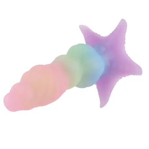 Fantasy Stargasm Dildo met KlicLok® Connector, Zuignap en Glow in the Dark