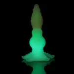 Fantasy Stargasm Dildo met KlicLok® Connector, Zuignap en Glow in the Dark