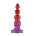 Fantasy Dog Dildo Omega van Premium Siliconen met KlicLok® Connector en Zuignap