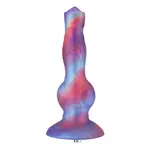Fantasy Dog Dildo Alpha van Premium Siliconen met KlicLok® Connector en Zuignap