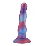 Fantasy Dog Dildo Alpha van Premium Siliconen met KlicLok® Connector en Zuignap