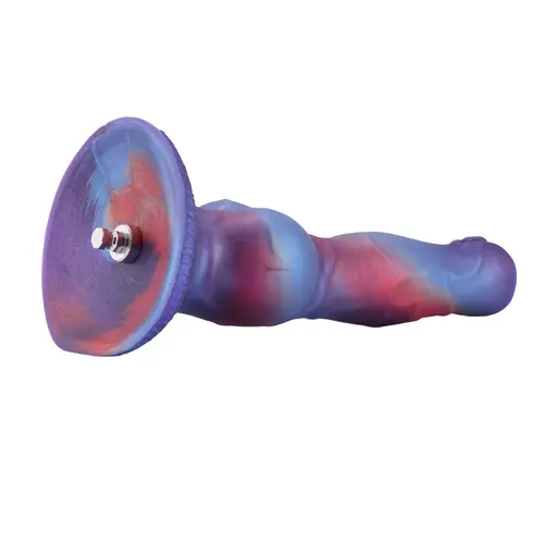 Fantasy Dog Dildo Alpha van Premium Siliconen met KlicLok® Connector en Zuignap