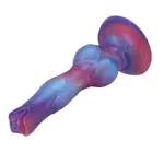 Fantasy Dog Dildo Alpha van Premium Siliconen met KlicLok® Connector en Zuignap