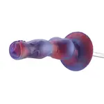 Fantasy Dog Dildo Alpha van Premium Siliconen met KlicLok® Connector en Zuignap