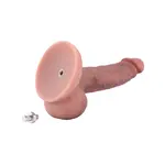 Realistische Dual Density Dildo 17 cm met KlicLok® Connector en Zuignap Realistische Dual Density Dildo 17 cm met KlicLok® Connector en Zuignap