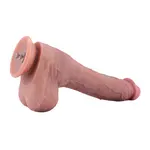 Realistische Dual Density Dildo 23 cm met KlicLok® Connector en Zuignap