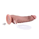 Squirting Sixpack Dildo 25 cm met KlicLok® Connector en Zuignap