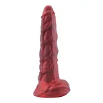 Fantasy Dildo Dragonfire van Premium Siliconen met KlicLok® Connector en Zuignap