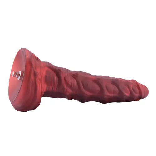 Fantasy Dildo Dragonfire van Premium Siliconen met KlicLok® Connector en Zuignap