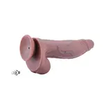 Realistische Dildo 25 cm van Premium Siliconen met KlicLok® Connector en Zuignap