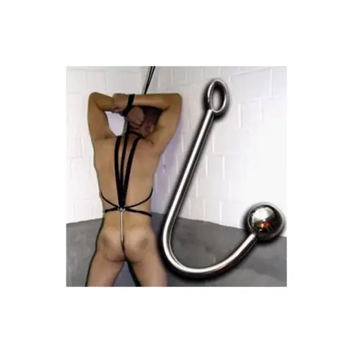 Anaal haak RVS bondage Anaal Haak Anaal Haak met Bal Anaal haak RVS bondage Anaal Haak Anaal Haak met Bal