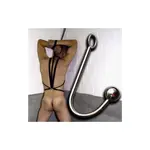 Anaal haak RVS bondage Anaal Haak Anaal Haak met Bal Anaal haak RVS bondage Anaal Haak Anaal Haak met Bal