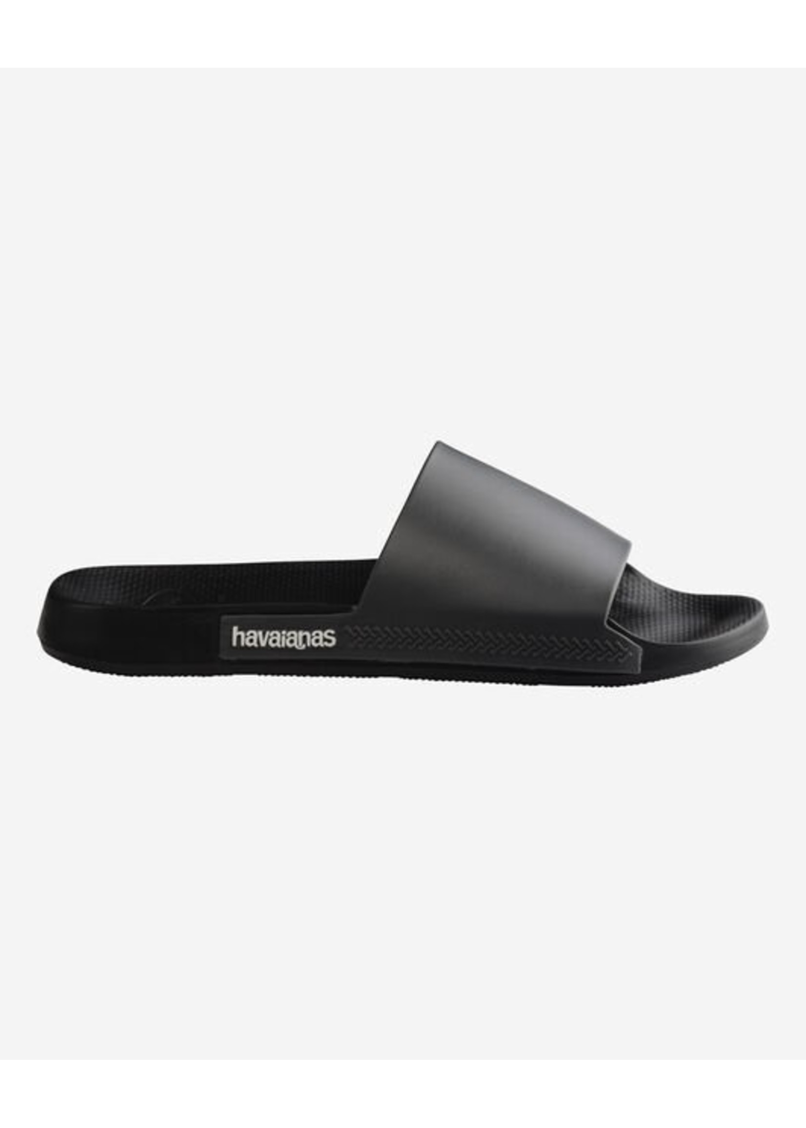 Havaianas slide badslipper zwart of roze