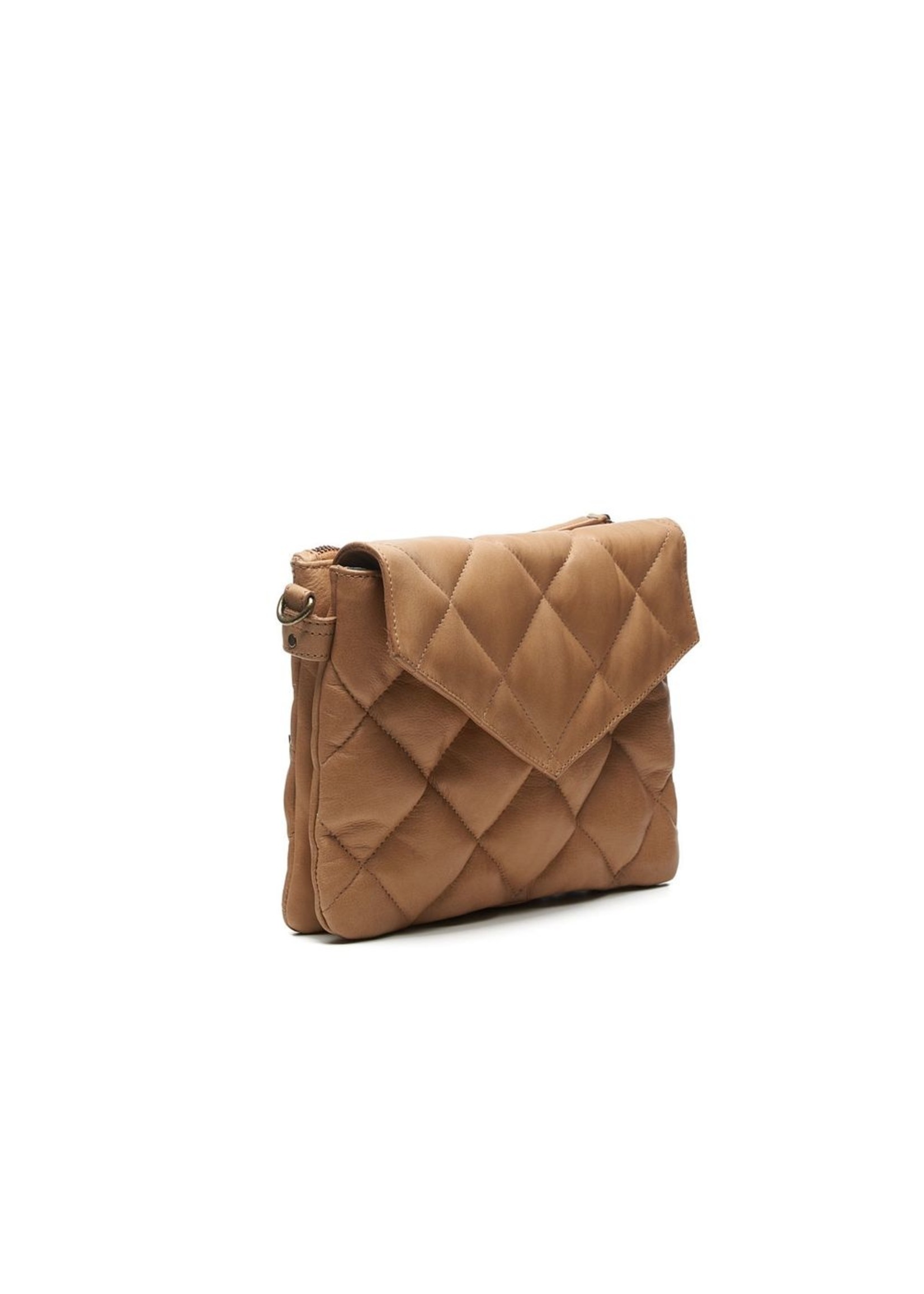 Chabo Bags Milano Padded Clutch Sand