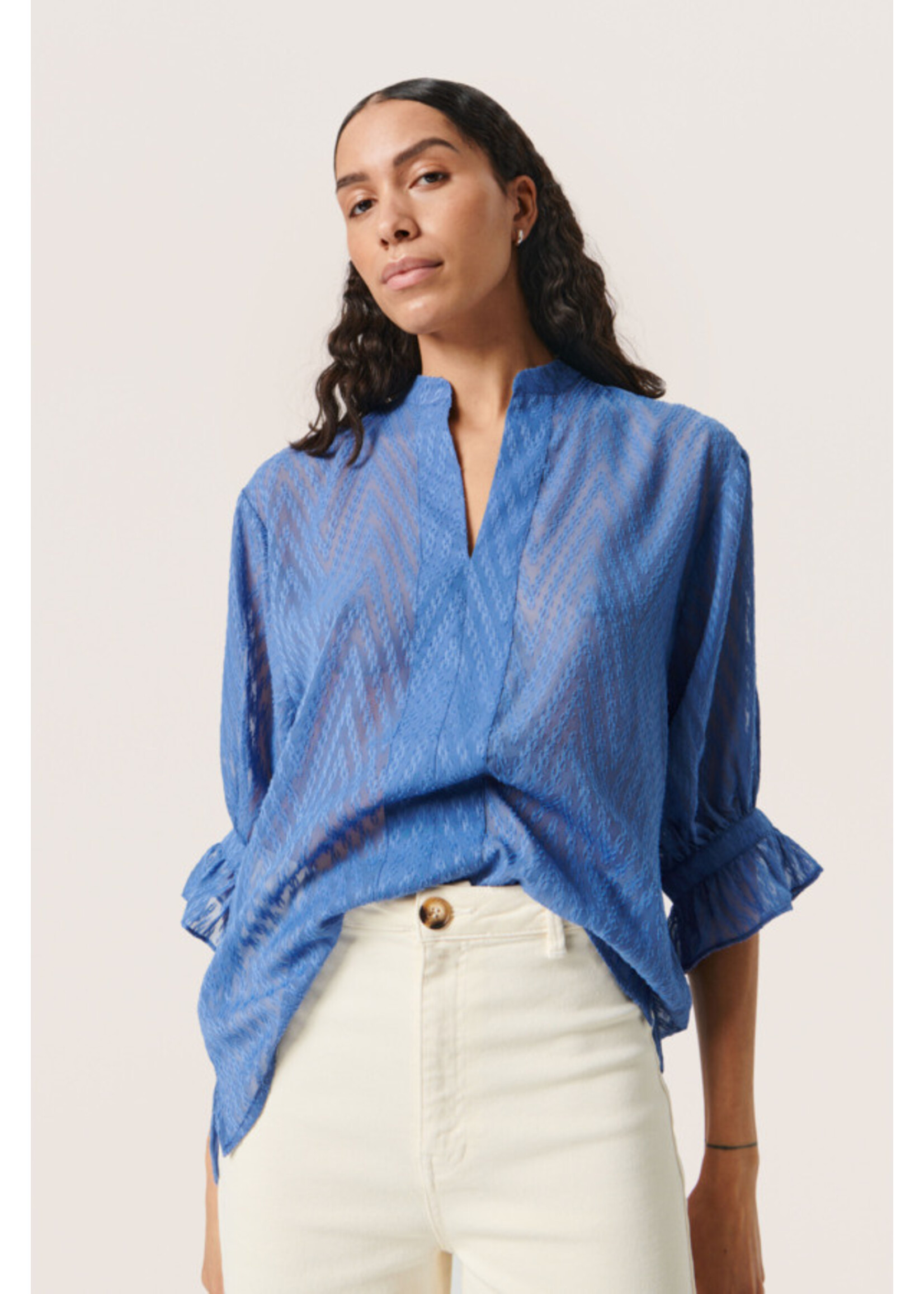 Soaked in Luxury SLLavira Amily Blouse 3/4