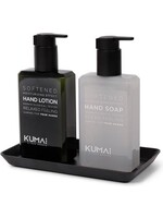 handzeep en handlotion met tray