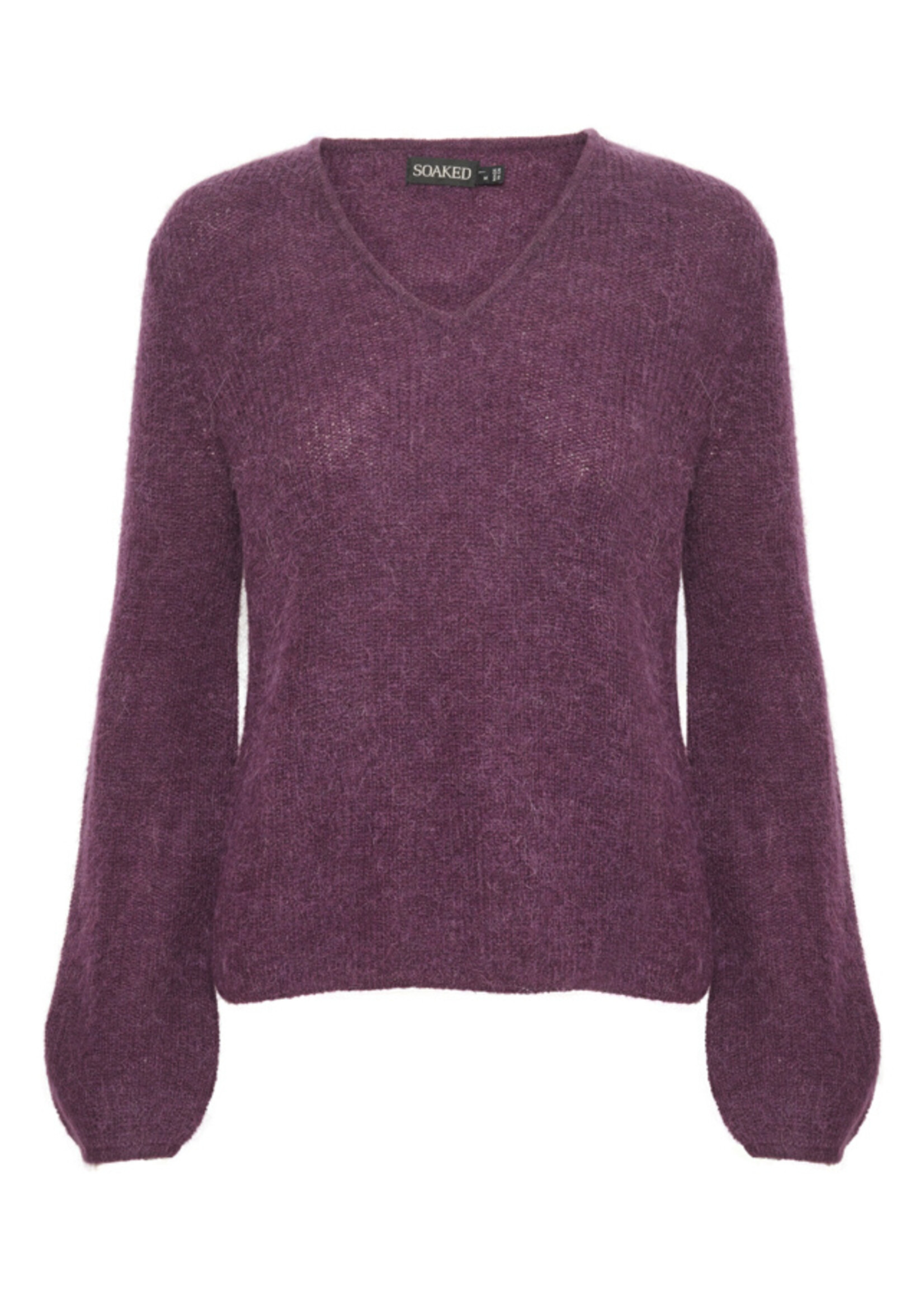 Soaked in Luxury SLTuesday V-Neck Jumper LS