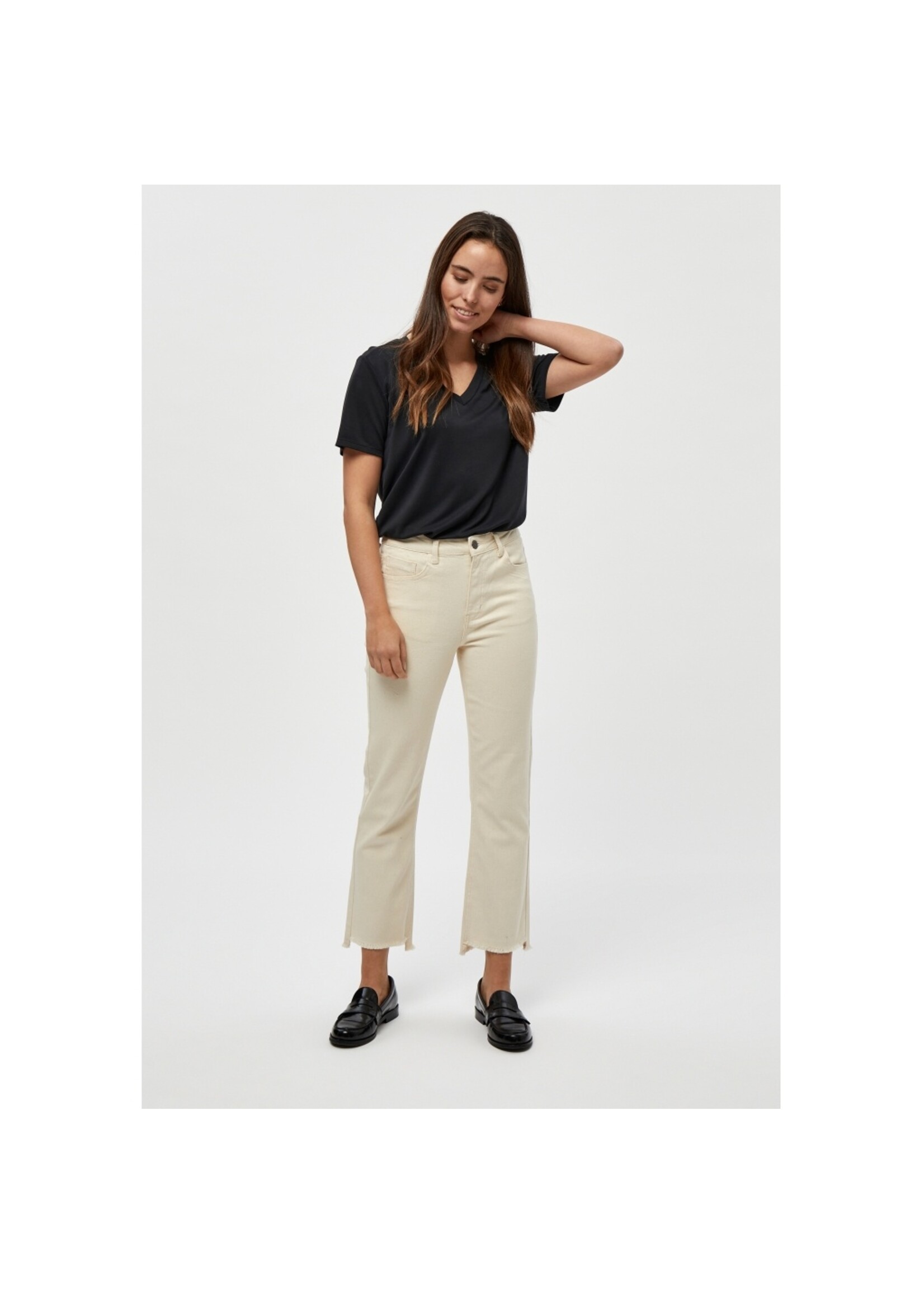 Peppercorn PCFione Mid Waist Cropped Jeans