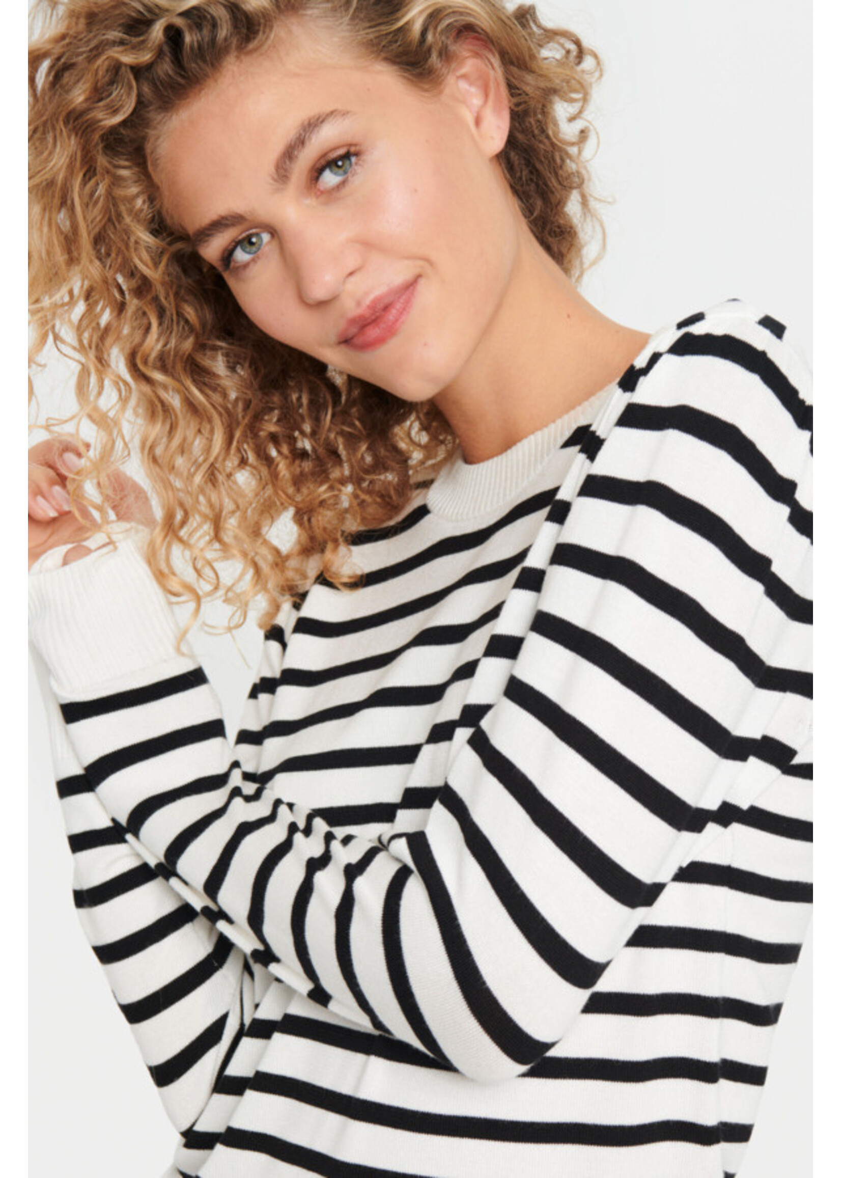 Saint Tropez MilaSZ Striped Pullover