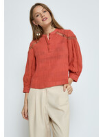 Peppercorn PCTamara 3/4 Sleeve Blouse