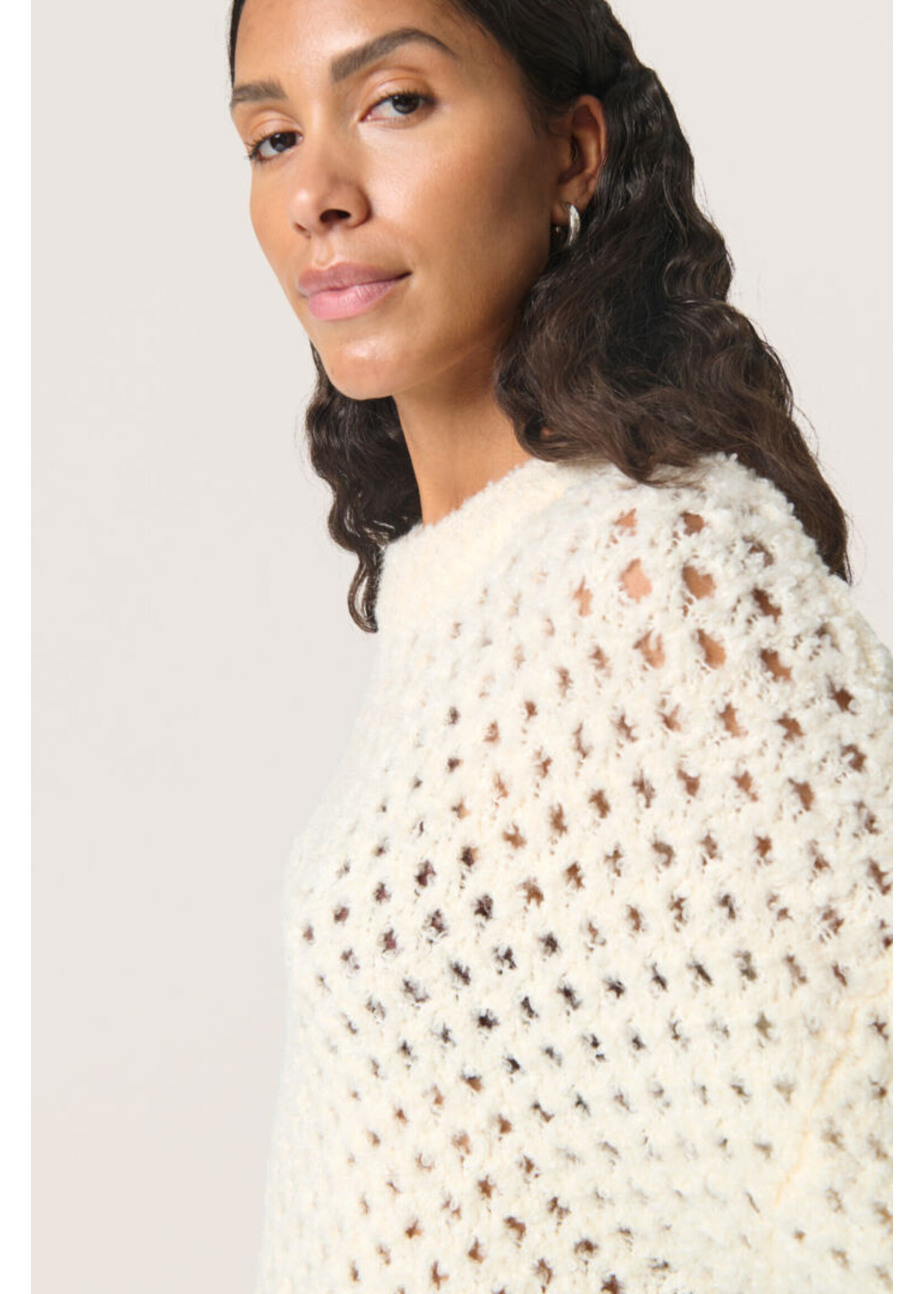 Soaked in Luxury SLBabbette Mesh Pullover