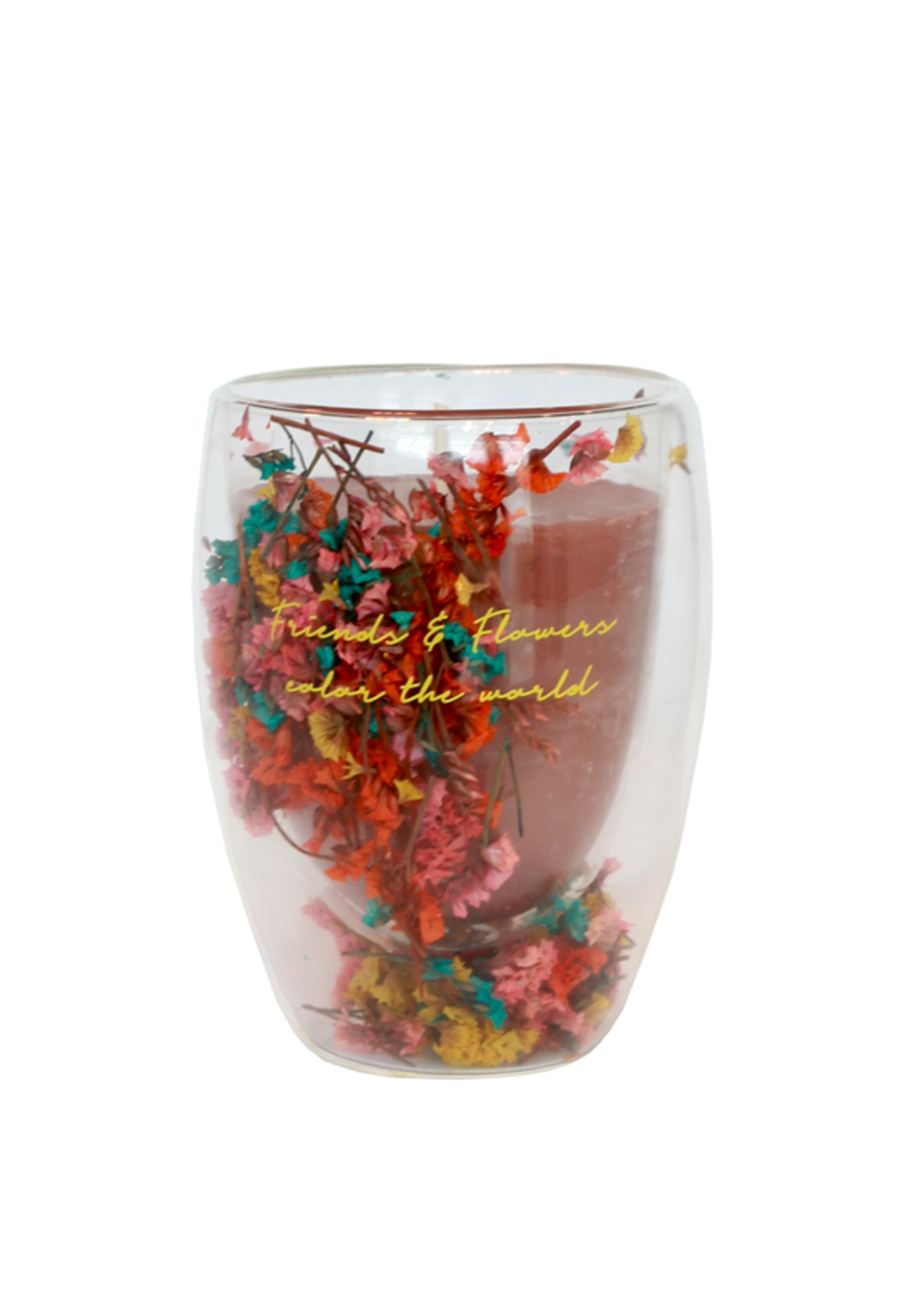 My Flame Geurkaars Silky tonka Friends & Flowers color de world