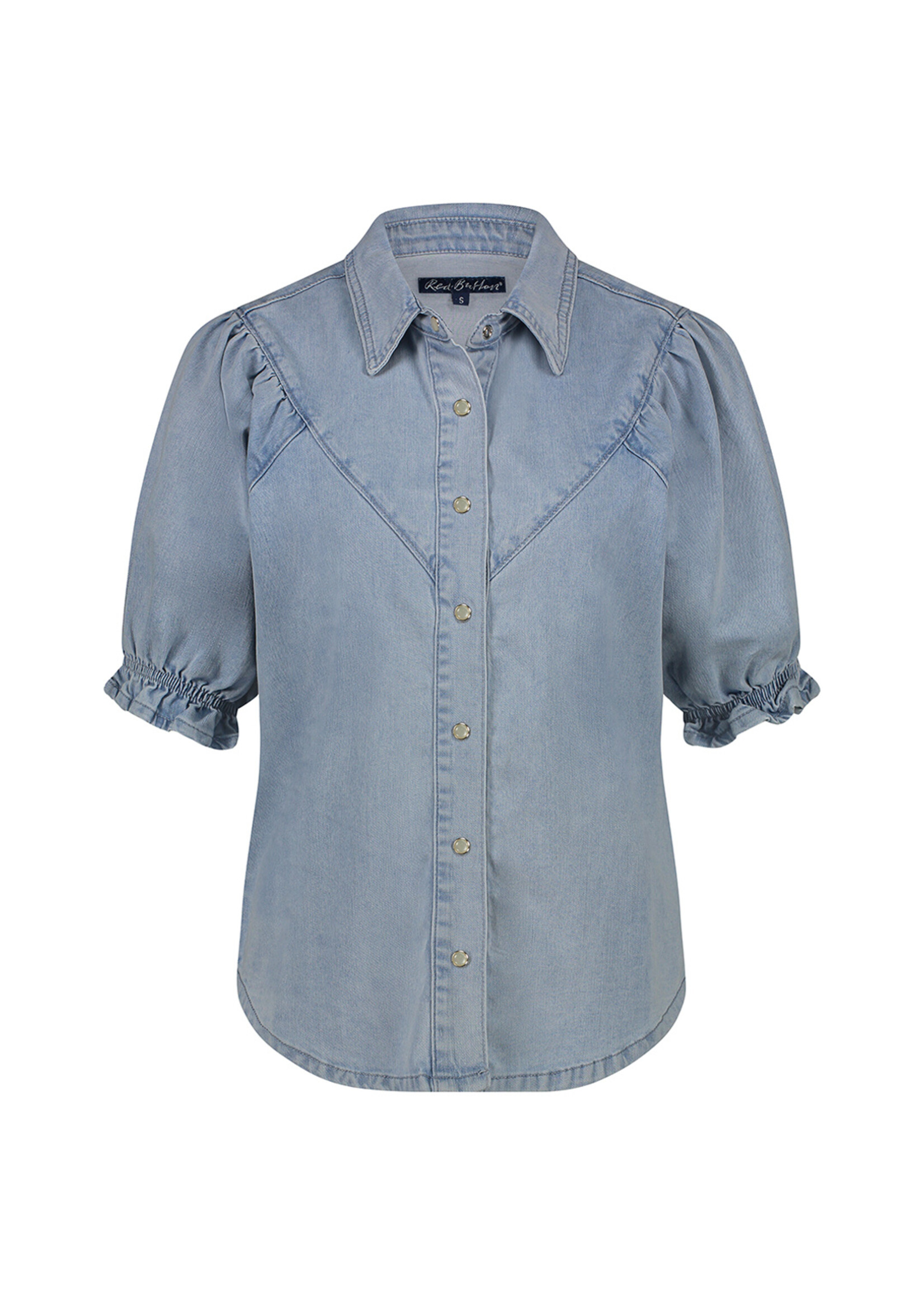Red Button Victoria blouse bleach