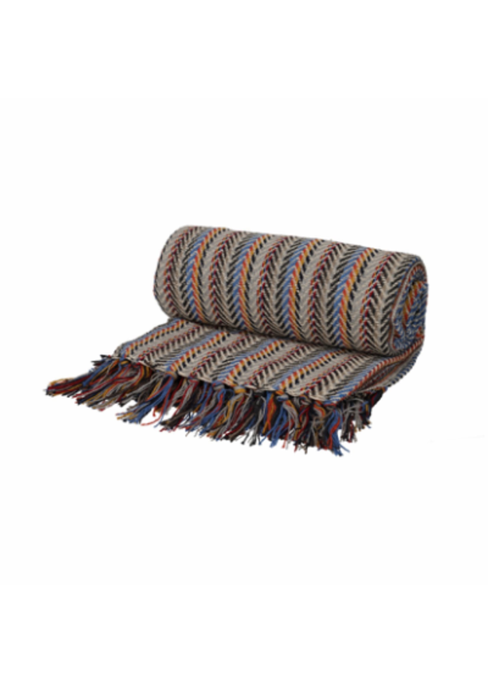 Jens Living JENS Living Recycled Cotton Plaid Pip Multicolor