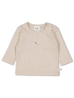 Feetje Longsleeve rib met streep - Sleepy Sheepy
