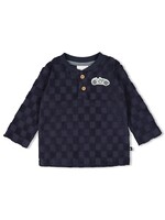 Feetje Longsleeve ruit badstof - Let's Go!