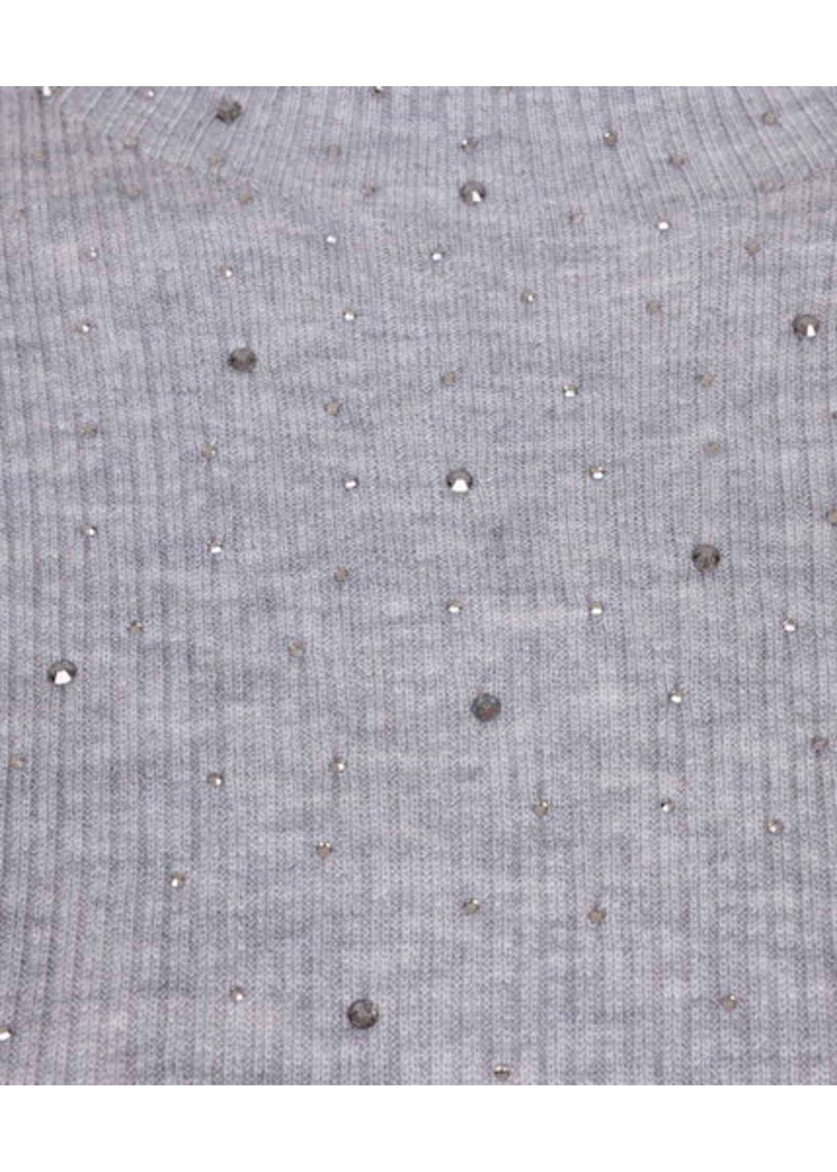 EsQualo Top rib s/slve studs