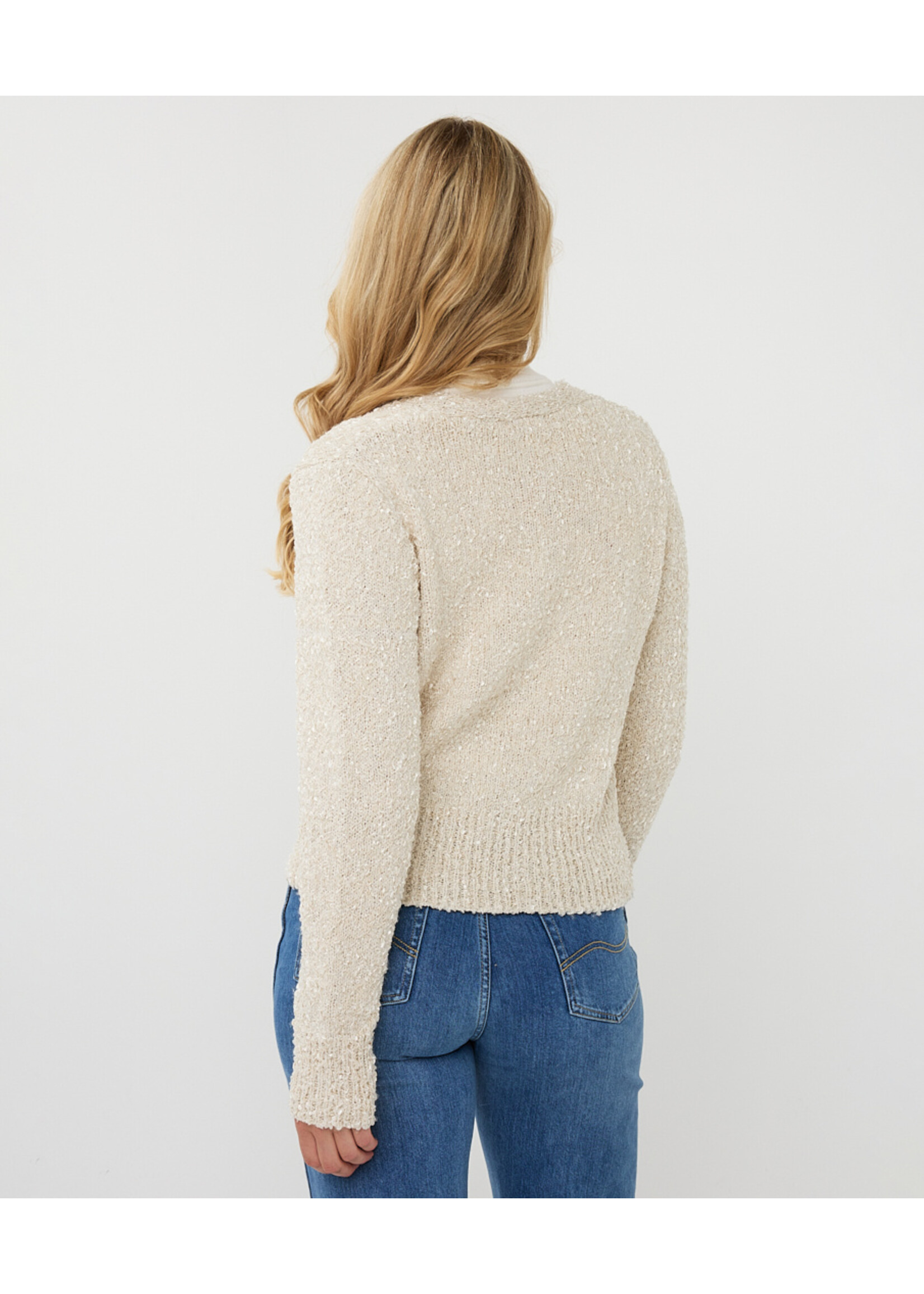 EsQualo Cardigan fancy button