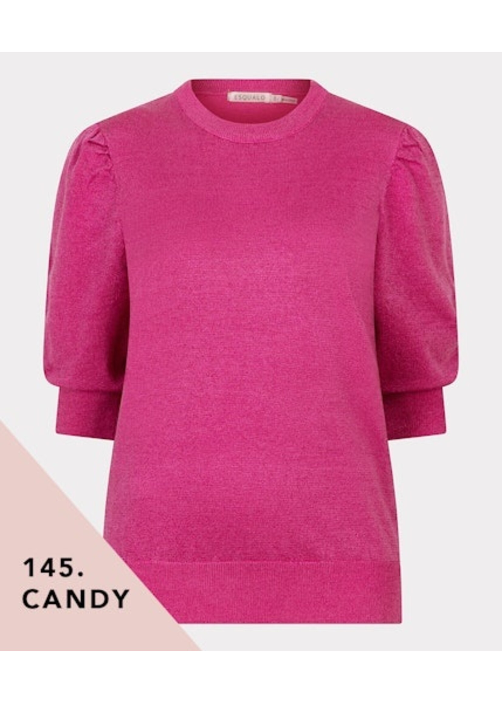 EsQualo Sweater s/slve lurex