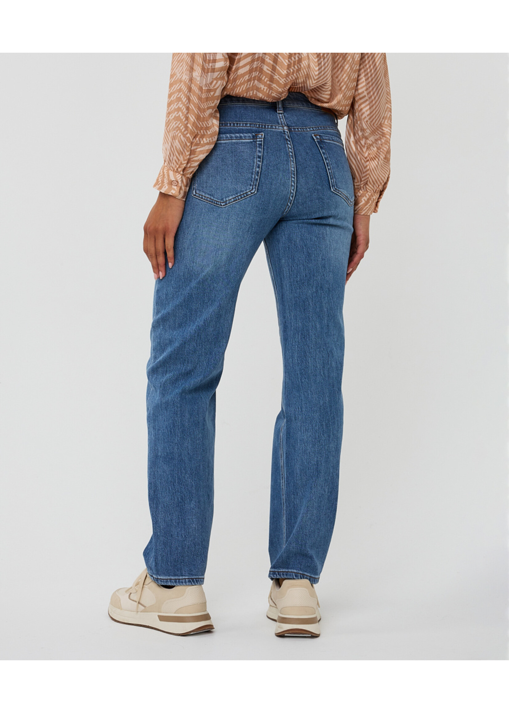 EsQualo Trousers straight embellished jeans