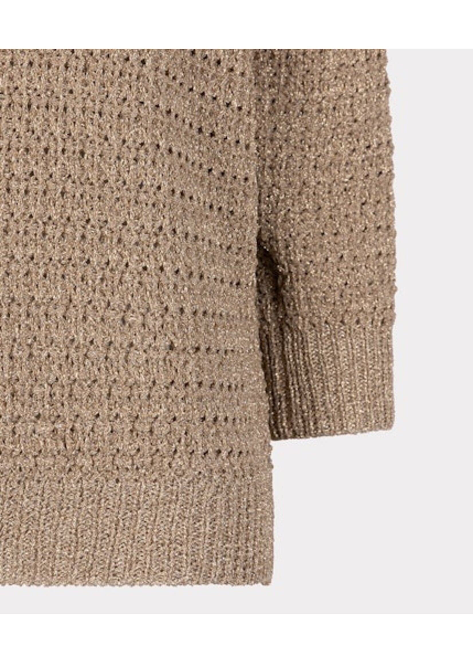 EsQualo Sweater oversized lurex