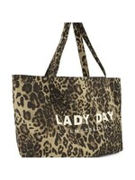Lady Day Canvas Leopard Bag