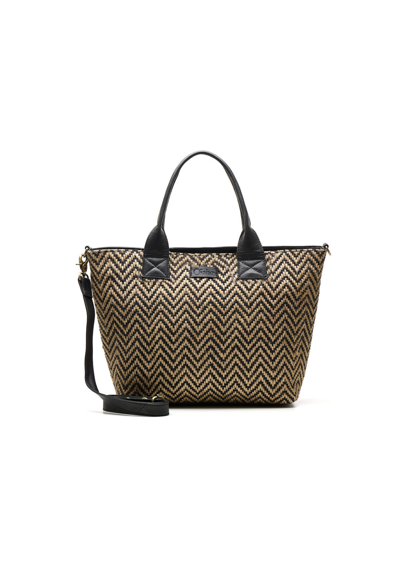 Chabo Bags Romio Jaquard Shopper Black