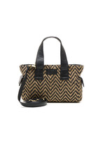 Chabo Bags Romio Jaquard Handbag Black