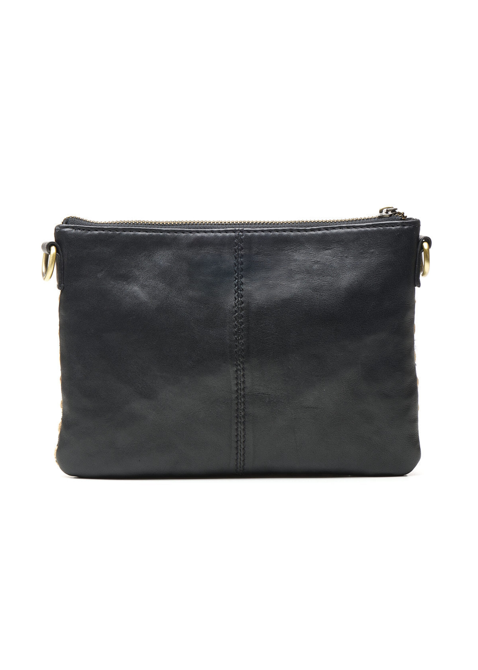 Chabo Bags Romio Jaquard Crossbody Black