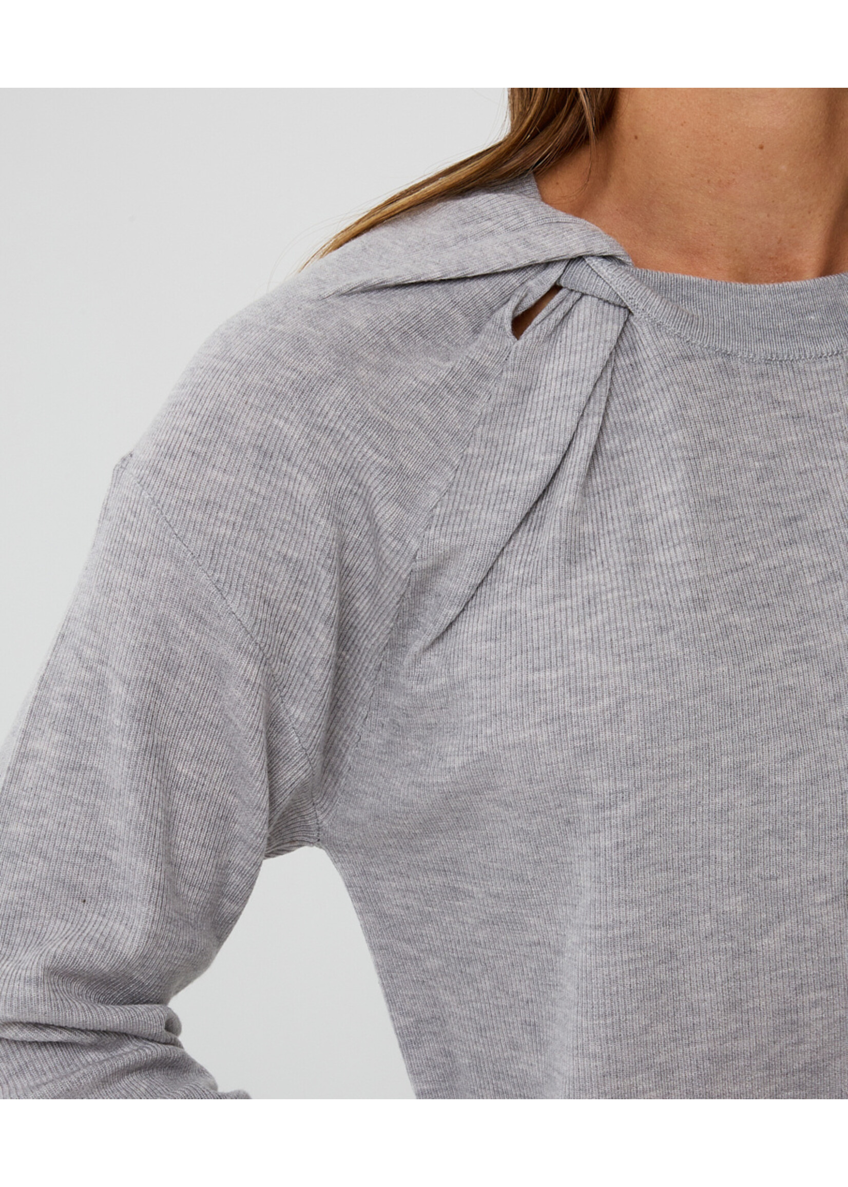 EsQualo Sweater l/slve twist