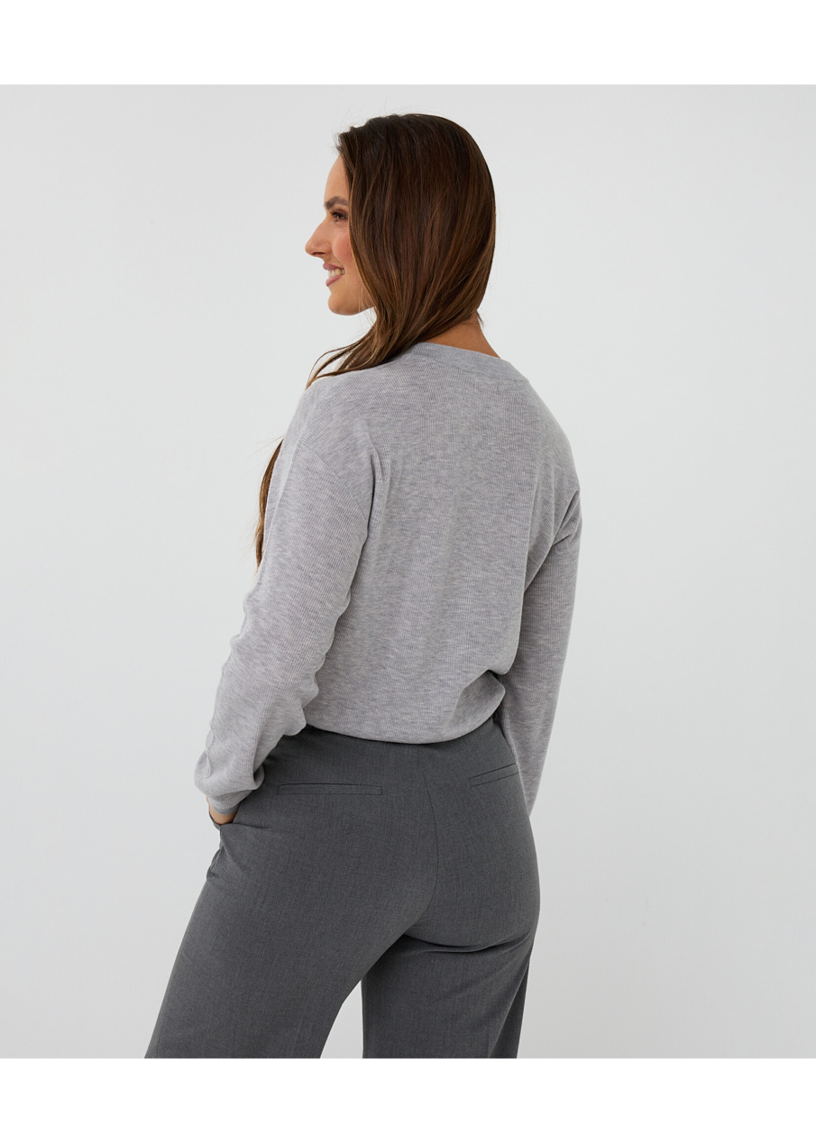 EsQualo Sweater l/slve twist