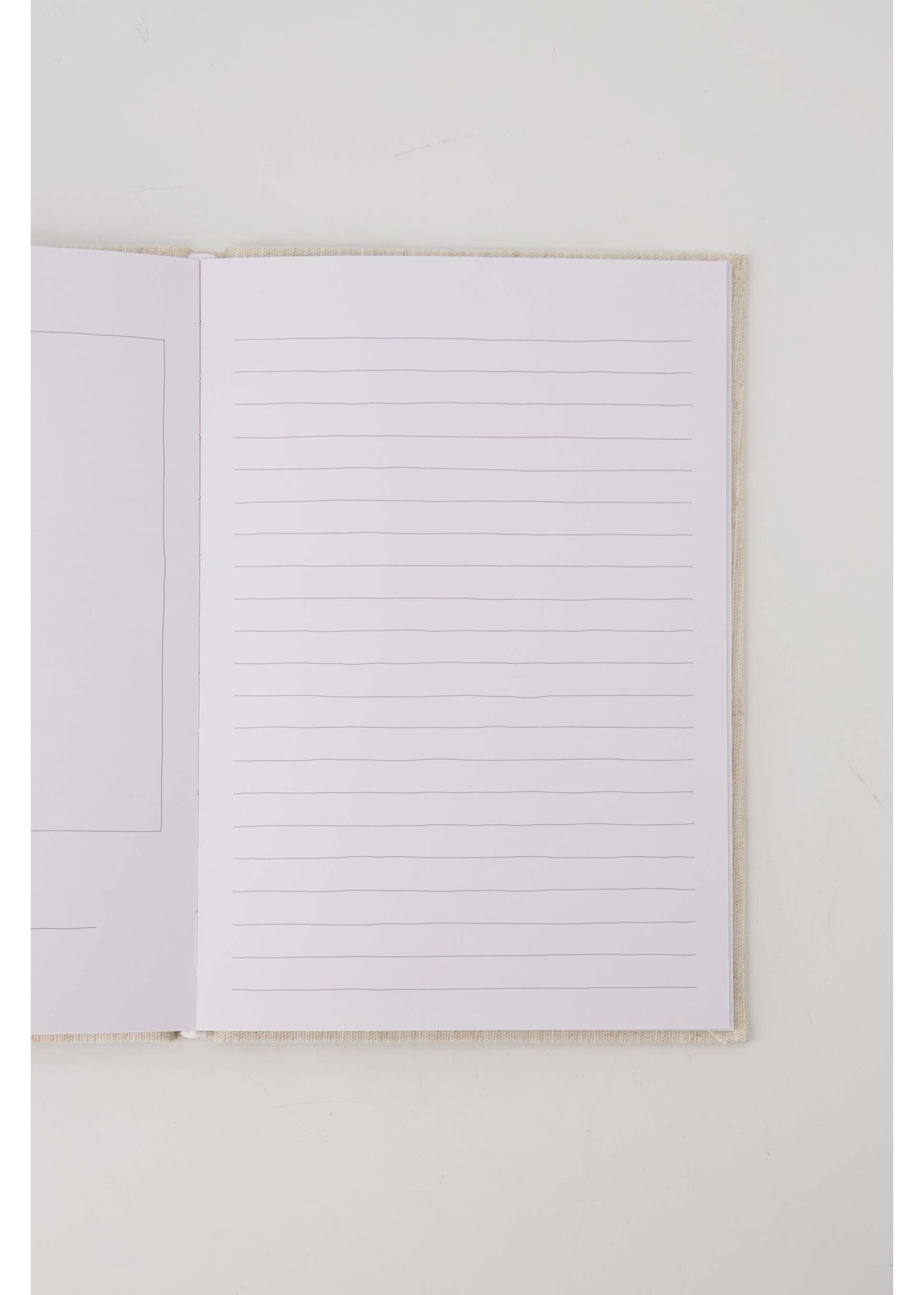 Zusss herinneringenboekje linnen/goud