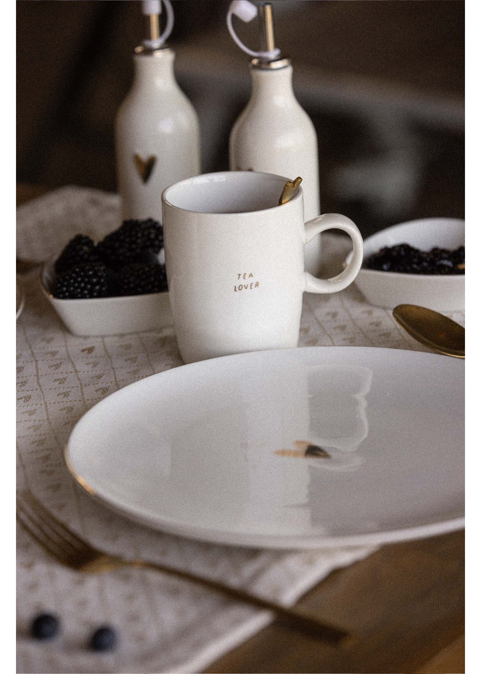 Zusss theemok tea lover wit/goud