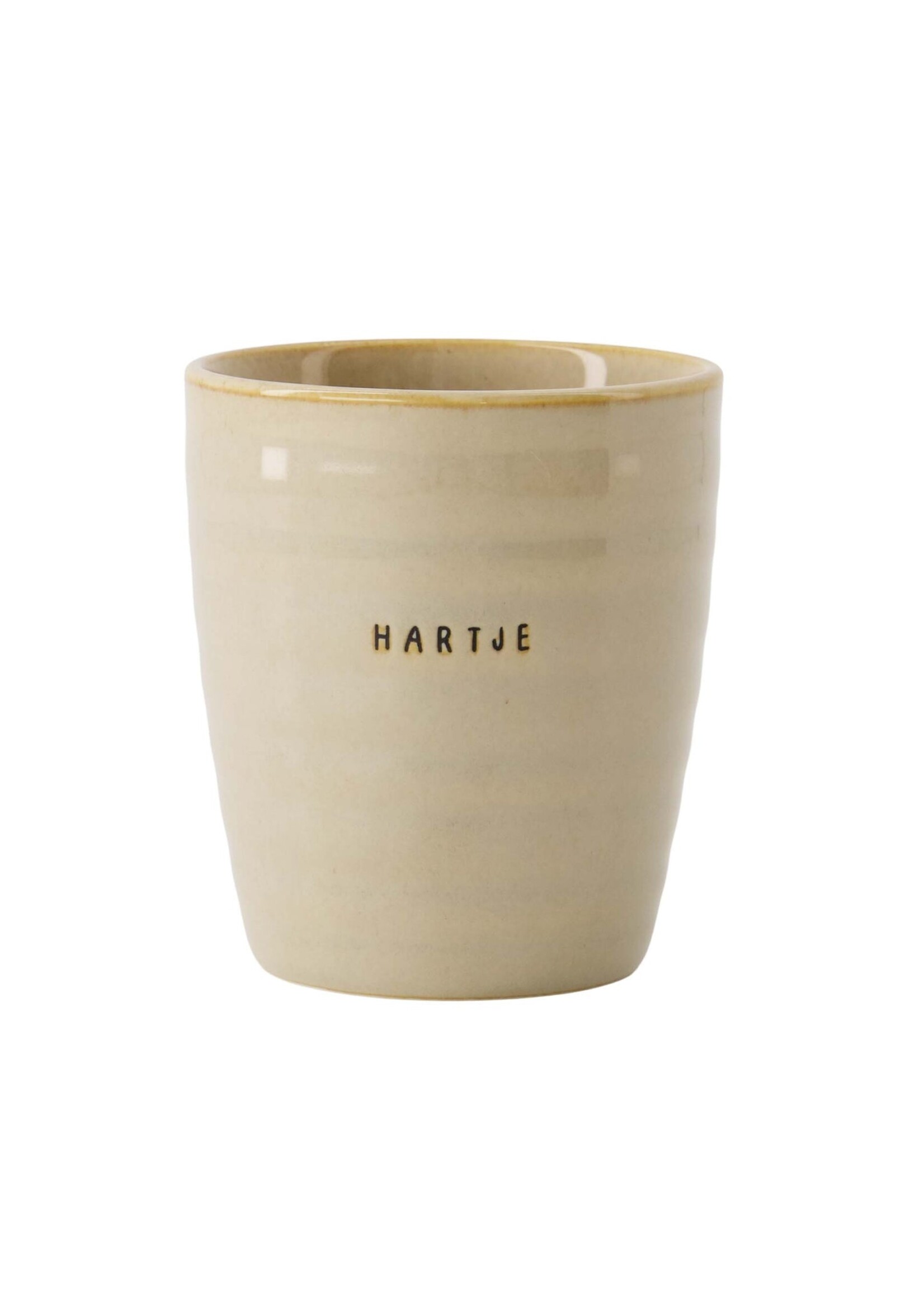 Zusss koffiemok hartje zand